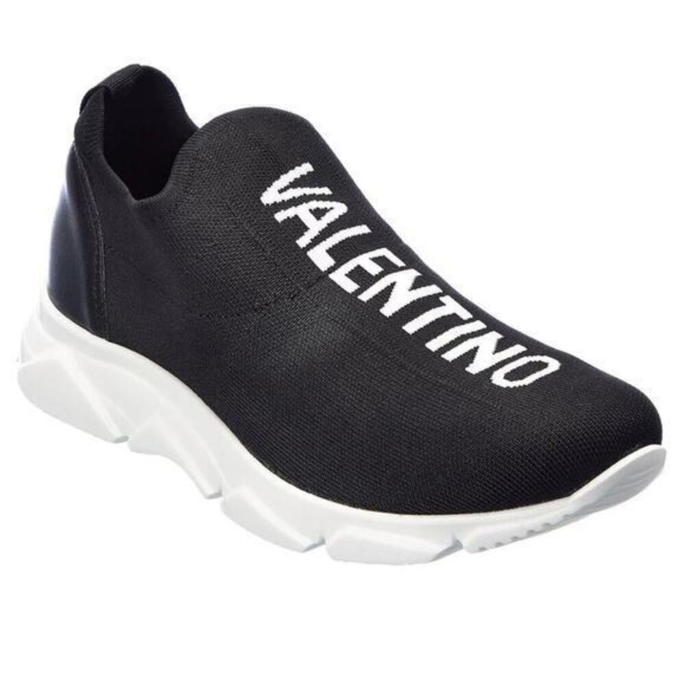 Valentino By Mario Valentino Apollo Knit & Leather Sneaker Size 7 - Picture 1 of 7